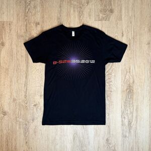 The B-52s 35:2012 Graphic T-Shirt Black Medium Single Stitch American Apparel